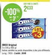 promos Oreo