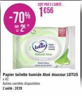 papier toilette Lotus