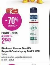 déodorant sanex