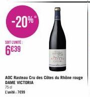 -20%  SOIT L'UNITE:  6€39 