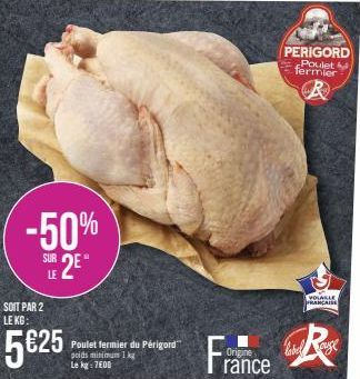 poulet fermier Label 5