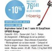 aspirateur balai 