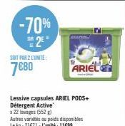 lessive Ariel