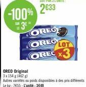 promos Oreo