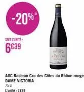 -20%  soit l'unite:  6€39 