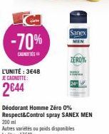 déodorant Sanex