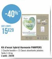 jetables Pampers
