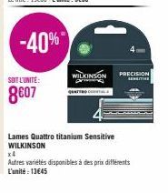 promos Wilkinson