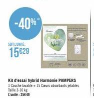 jetables Pampers