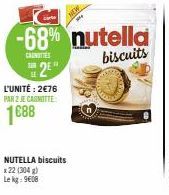 biscuits Nutella