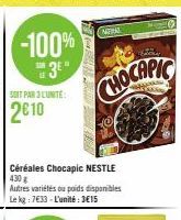 céréales Chocapic Chocapic