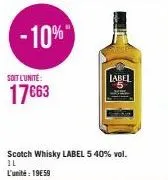 whisky label 5