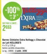 chocolat au lait Kellogg's