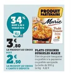 plats cuisinés marie