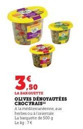 olives dénoyautées 