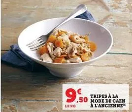 leng  tripes à la  ,50 mode de caen  à l'ancienne 