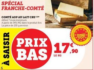 À SAISIR  PRIX BAS  LATION  LE KG  €Y  17,90 