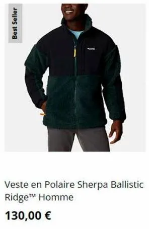 best seller  veste en polaire sherpa ballistic ridge™ homme 130,00 € 