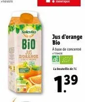 jus d'orange 