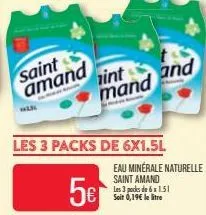 eau saint amand