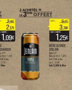 bière blonde Jenlain