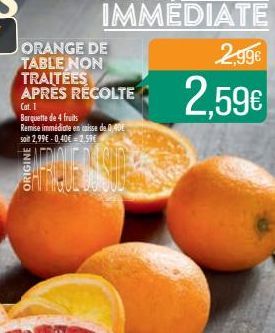orange de table Orange