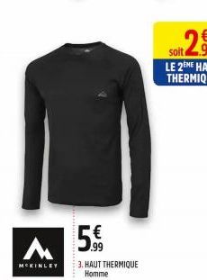 A5€  99  MCKINLEY  3. HAUT THERMIQUE Homme 