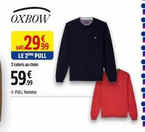 pull homme Oxbow