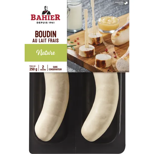 boudin blanc nature bahier 