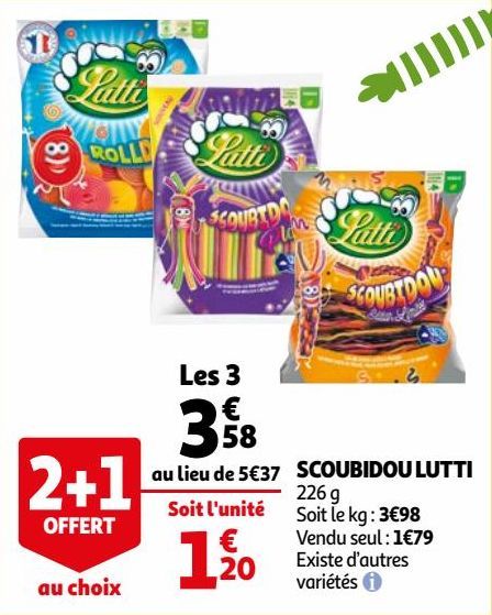 SCOUBIDOU LUTTI