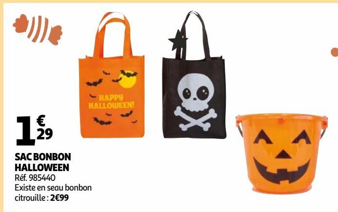 SAC BONBON HALLOWEEN