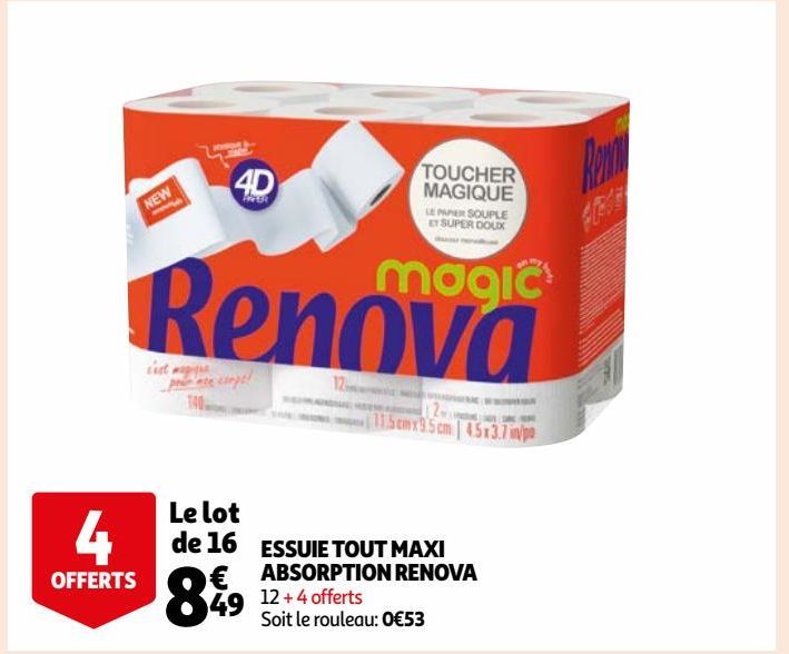 ESSUIE TOUT MAXI ABSORPTION RENOVA