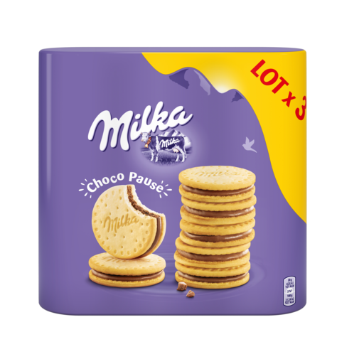 BISCUITS  CHOCO PAUSE MILKA