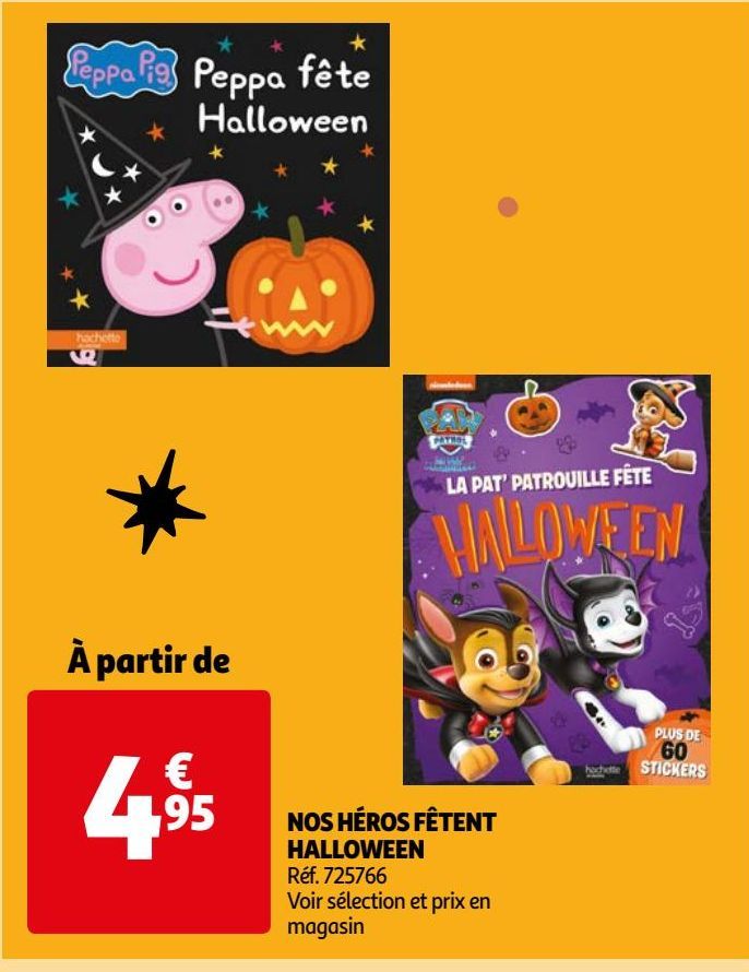 NOS HÉROS FÊTENT HALLOWEEN