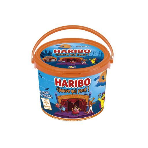 SEAU DE BONBONS HALLOWEEN HARIBO