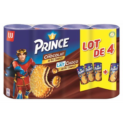 PRINCE AU CHOCOLAT AU LAIT LU