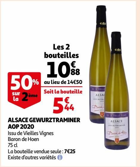 ALSACE GEWURZTRAMINER AOP 2020