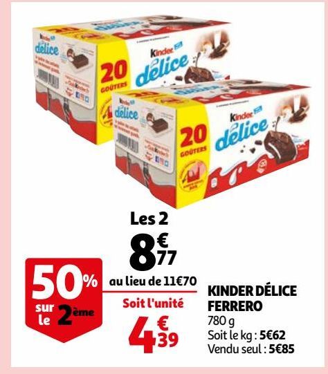 KINDER DÉLICE FERRERO 