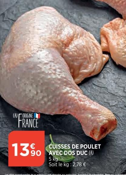 cuisses de poulet 