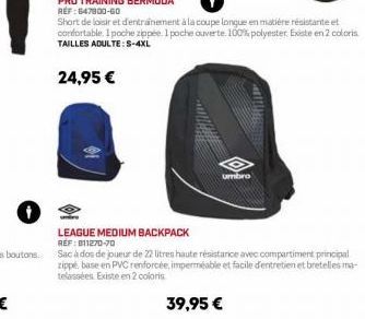 sac à dos Umbro