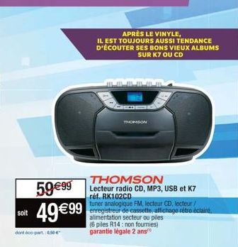 radio Cd Thomson