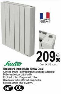 radiateur Sauter