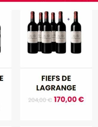 FIEFS DE LAGRANGE  204,00 € 170,00 € 