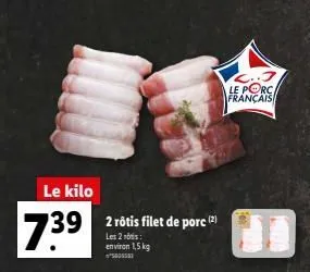 filet de porc 