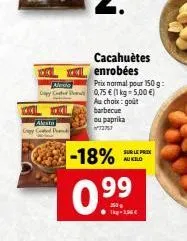 cacahuètes 