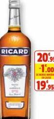 RICARD  ENCAISSE  19.95 