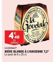 bière blonde La Goudale