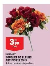 bouquet de fleurs living art