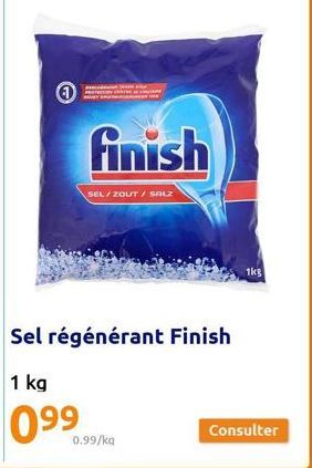 1  SEL/ZOUT / SALZ  finish  0.99/kg  1kg  Consulter 