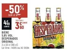 bière desperados